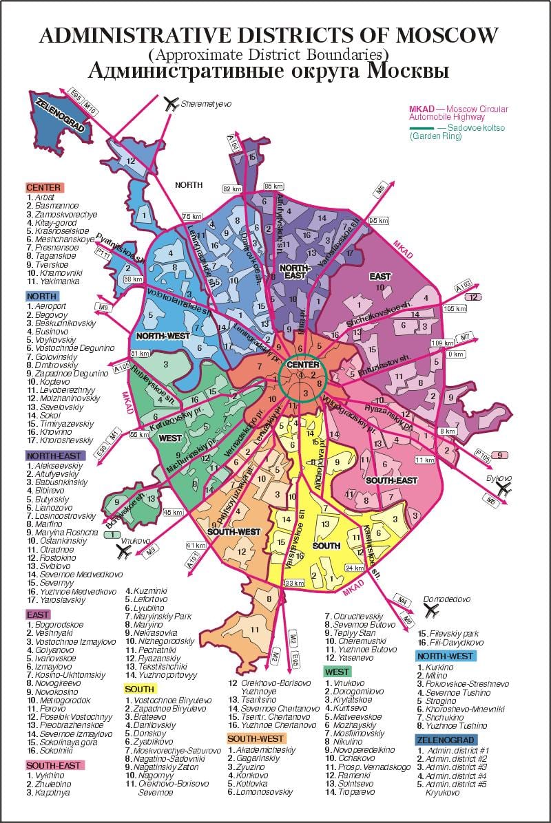 bản đồ của Moscow thì tôi đã tìm ra