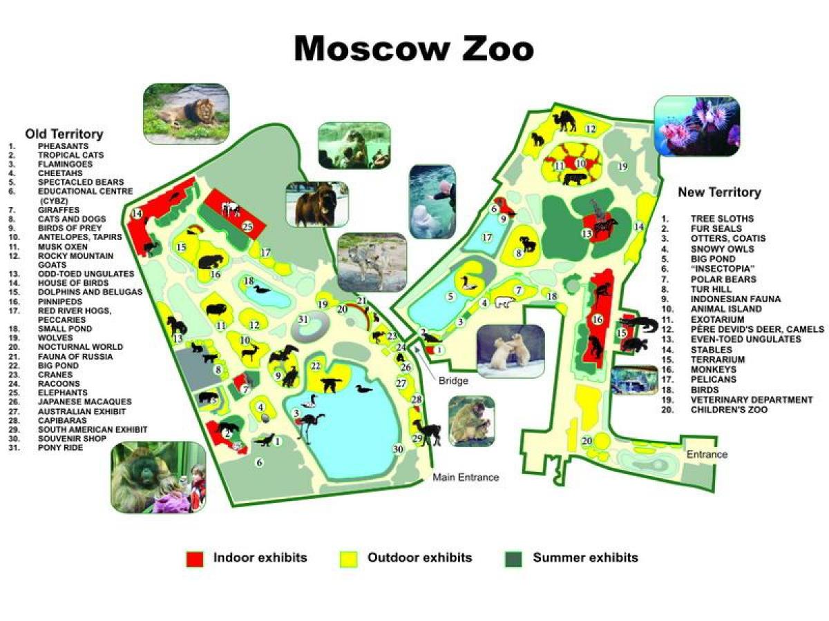 bản đồ của Moscow thú