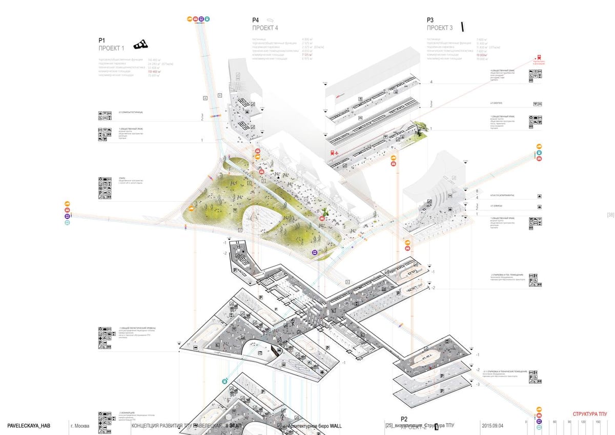 bản đồ của paveletsky Moscow station