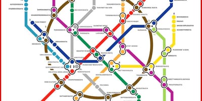 Moscow metro bản đồ ở nga
