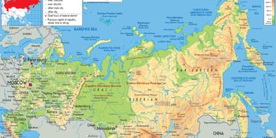 Nga Moscow bản đồ