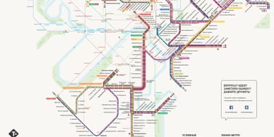 Bản đồ của Moscow trâm