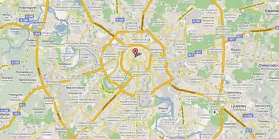 Moskva ngoại ô bản đồ